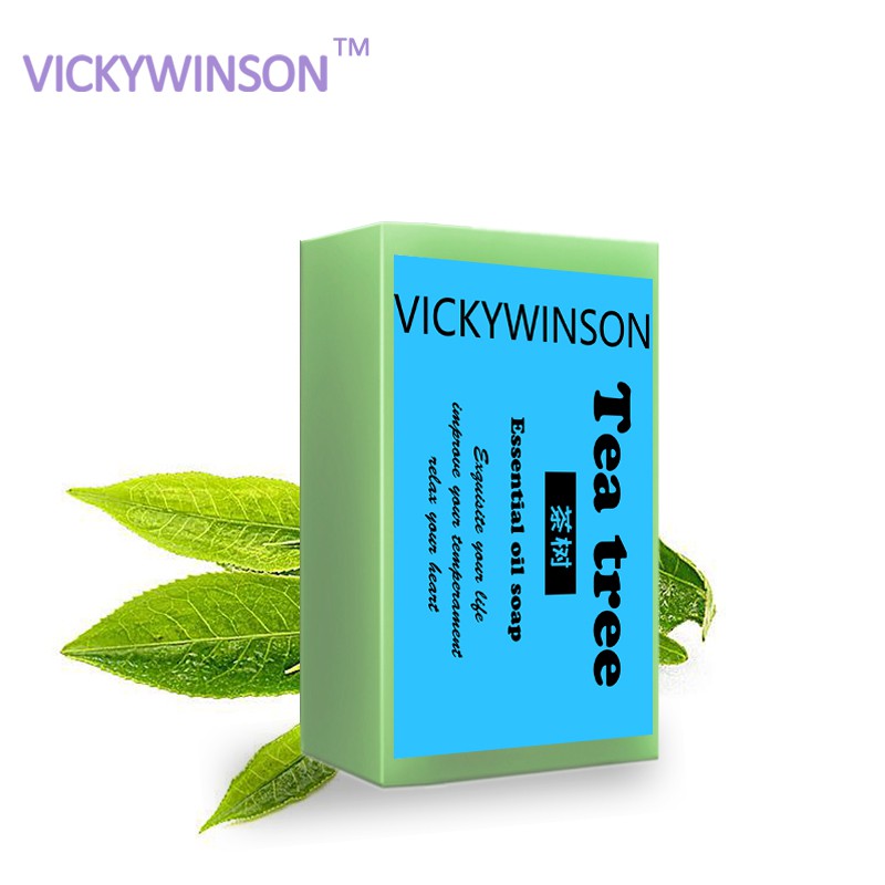 Tea Tree Essential Oil Handmade Soap Wrinkles Soap Cold deal 50g