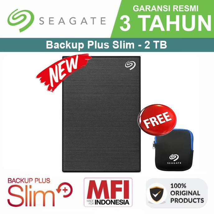 seate backup plus slim 2tb - hdd/hd/hardisk/harddisk external - hitas อุปกรณ์เชื่อมต่อภายนอกสําหรับคอมพิวเตอร์ kXTr