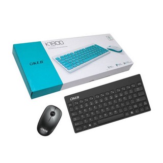 Oker K1800 Keyboard + Mouse Wireless Combo 💥รับประกันสินค้า 1 ปี 💥