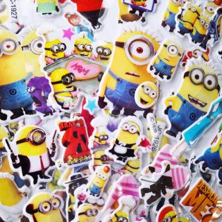 ▶แผ่นการ์ตูนมินเนี่ยน Despicable Me Diy 1 แผ่น / 5 แผ่นสติ๊กเกอร์