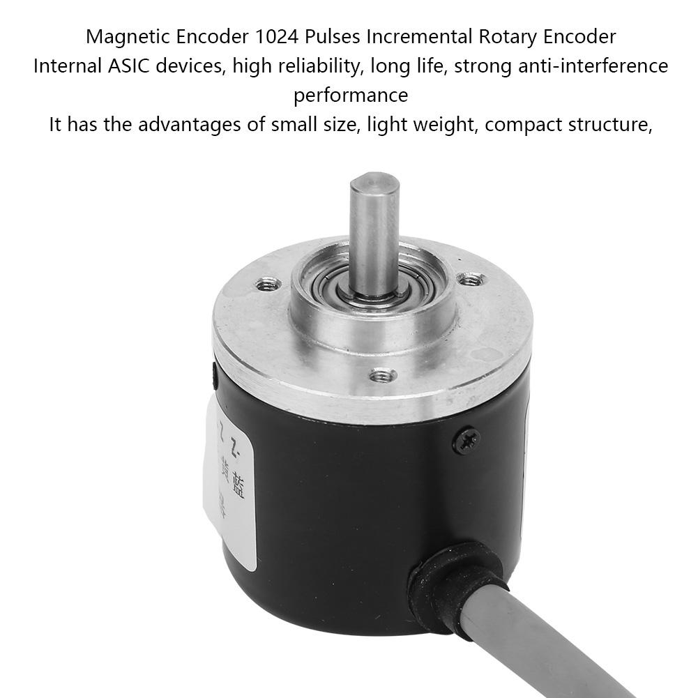 38mm Encoder 1024 Pulses Incremental Rotary Encoder DC524V