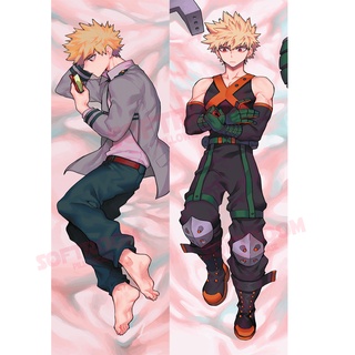 Bakugou ปลอกหมอน แบบนิ่ม ลายอนิเมะญี่ปุ่น My Hero Academia Dakimakura 50x150 ซม. DK2344