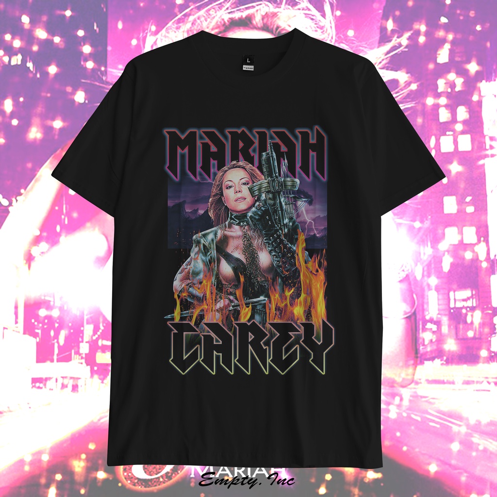 เสื้อยืดเพลง Mariah Carey Vintage Tee Graphic