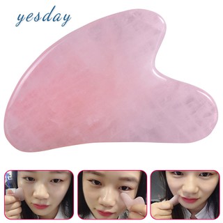 Cod Gua Sha แผ่นหินกัวชาสําหรับใช้ในการนวดใบหน้าร่างกาย Yd