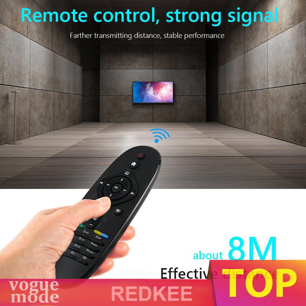 Redkee รีโมทคอนโทรลสําหรับ Philips Tv Smart Lcd Led Hd 3d Tvs #8