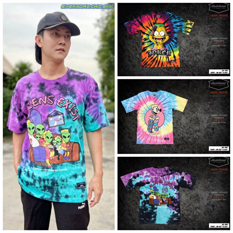 Everyday.Chic.Bkk เสื้อมัดย้อม​ ลาย​ ซิมสัน​ จาก Huak Brand แท้100%