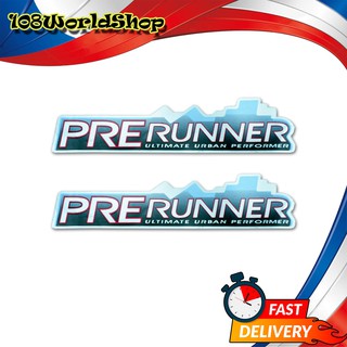 สติ๊กเกอร์ Sticker PRERUNNER สี Grey Hilux Vigo Toyota 2, 5 ประตู ปี2004 - 2010