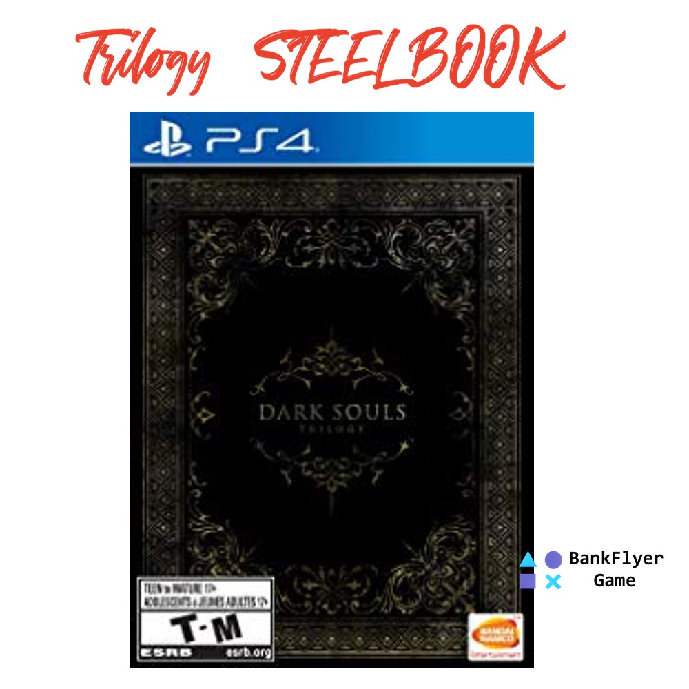 แผ่นเกมส์ PS4 : Dark Souls Trilogy