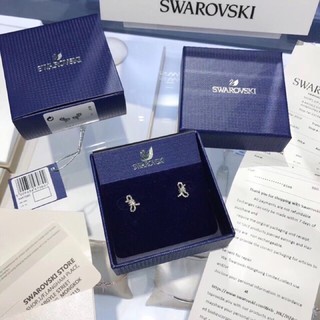 ต่างหู Swarovski โบว์สวยๆ ใสเที่ยว ใสออกงาน