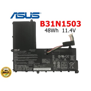 ASUS แบตเตอรี่ B31N1503 ของแท้ (สำหรับ EeeBook E202SA) ASUS Battery Notebook อัสซุส