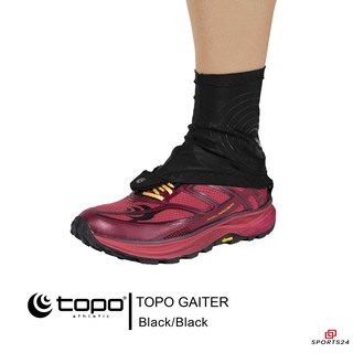 TOPO ATHLETIC TRAIL GAITER เกเตอร์สำหรับรองเท้า สี BLACK/BLACK