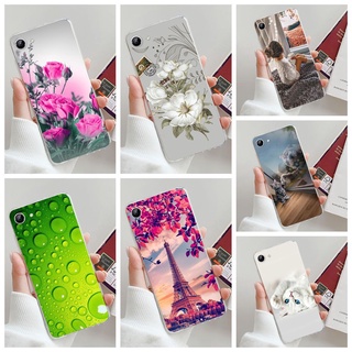 เคสโทรศัพท์มือถือลายดอกไม้สําหรับ Vivo Y81 1808 1803 Y81I 1812