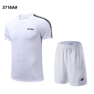 ใหม่ Yonex ชุดเสื้อกีฬาแบดมินตัน แห้งเร็ว สําหรับผู้ชาย และผู้หญิง 2021