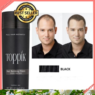 All101 Toppik Hair Building Fiber ผงไฟเบอร์ปิดผมบาง สเปรย์ไฟเบอร์สําหรับจัดแต่งทรงผม