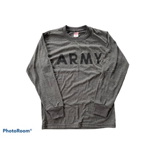 เสื้อยืดเเขนยาว สกรีนARMY