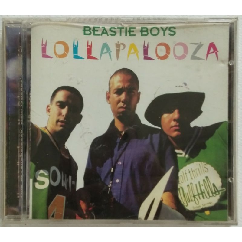 ซีดีเพลง BEASTIE BOYS Lollapalooza (Live/Concert) *RARE* CD Music