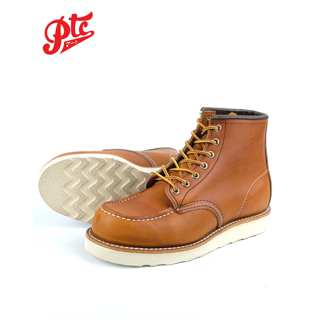 รองเท า Red Wing Classic Moc 875 Oro Legacy Leather Ptc Mart ค ณภาพส ง