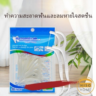 โพลีเมอร์ไหมขัดฟัน แบบพกพา ไหมขัดฟันชั้นเยี่ยม  Dental floss