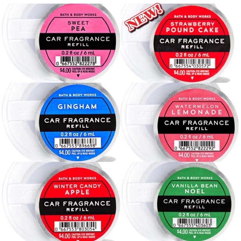 Bath&Bodyworks Scentportable Refill น้ำหอมติดรถยนต์