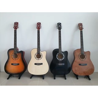 กีตาร์โปร่ง 41 นิ้ว ไม้Basswood ลูกบิดเหล็ก ทัชชิ่งเล่นง่าย มีเหล็กดามคอ พร้อมของแถม เก็บเงินปลายทาง