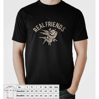 Gildan เสื้อยืด ผ้าฝ้าย พิมพ์ลาย Real Friends Pop Punk 2 2022S-5XL