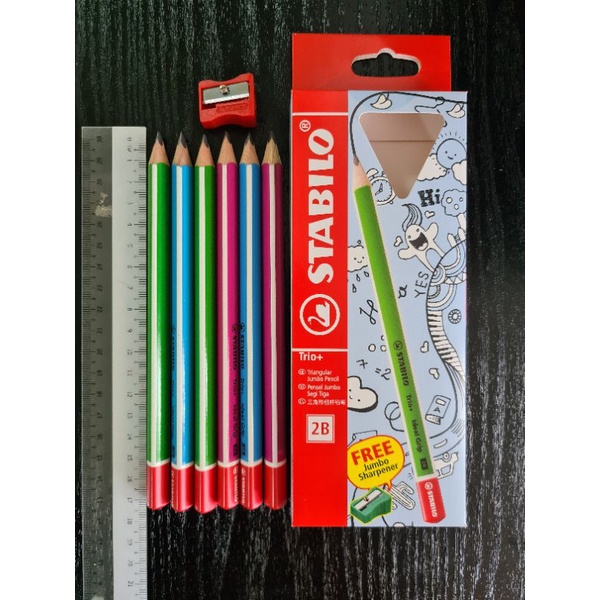 [SG]ดินสอ Jombo 2B 2box 6pc ใหม่