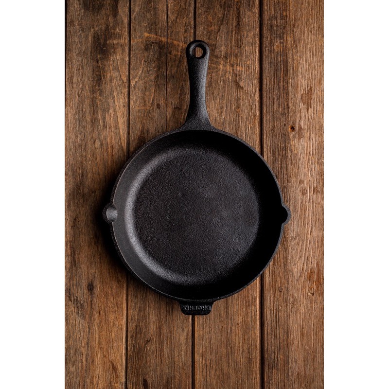 กระทะเหล็กหล่อฟีนิกซ์ Cast Iron Skillet Pan 10”