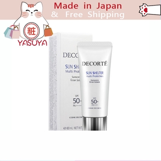 【More Buy , More Discount 】[Ship directly from Japan] Cosme Decorte AG Sun Shelter Multi Protection Sunscreen SPF 50+ PA++++ 60g[ส่งจากญี่ปุ่น] ครีมกันแดดสไตล์ญี่ปุ่นขนาด 60 กรัม