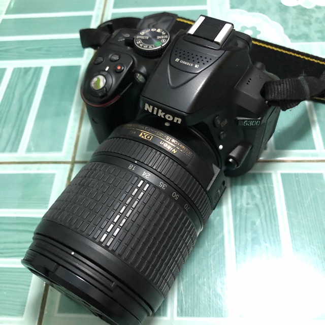 กล้อง Nikon D5300 มือสอง สภาพดี อุปกรณ์ครบ แถมกระเป๋าด้วย