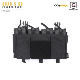 ซองแม็kkาซีน Quad 5.56 Placard Panel ( Twinfalcons ) [ TW-M070 ]  BY:Task Force