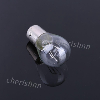 Chin หลอดไฟเบรกฮาโลเจน P21 5W S25 12V21 5 BAY15D สําหรับรถยนต์ 2 ชิ้น