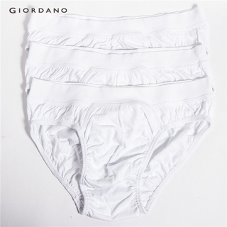 GIORDANO กางเกงในชาย ผ้าฝ้าย100% ขอบเอวยางยืด 01174038