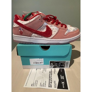 【ลดราคา】ใหม่ Strangelove x SB Dunk Low Pro QS Valentines Day CT2552-800 รองเท้ากีฬา รองเท้าผ้าใบ สีชมพู แดง ขาว 2022