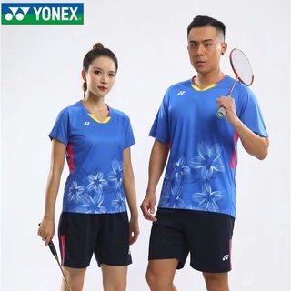 Yonex ชุดเครื่องแบบแบดมินตัน สไตล์ญี่ปุ่น อังกฤษ สําหรับผู้ชาย และผู้หญิง