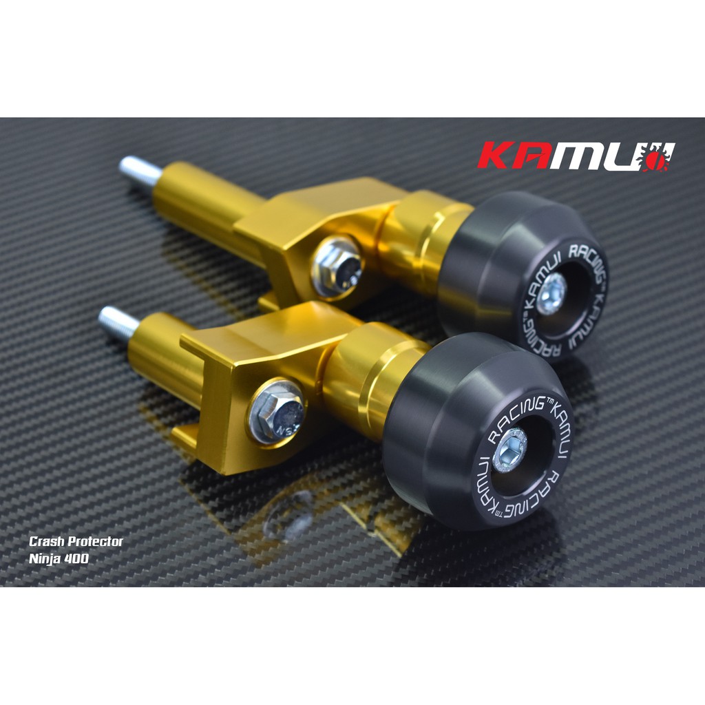 กันล้มข้างเครื่อง NINJA400 by KAMUI