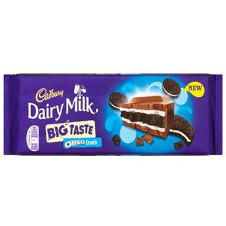 Cadbury Dairy Milk Big Taste Oreo Crunch 300g แคดเบอรี่ แดรี่ มิลค์ บิ๊กเทส โอรีโอ้ ครันช์