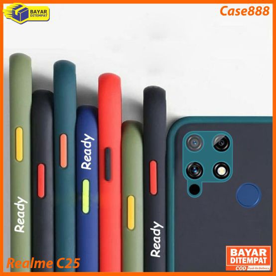 CASE888 เคส Candy สี Dove List สําหรับ OPPO Realme C25 / Narzo 30A