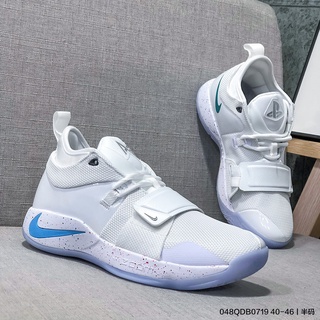 Origina NK PG 2.5 EP Paul George 2.5 Generation Series รองเท้าผ้าใบลําลอง สีฟ้า เหมาะกับการเล่นกีฬา