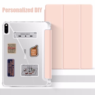 เคสแท็บเล็ต แบบฝาพับอัจฉริยะ พร้อมช่องใส่ดินสอ สําหรับ Huawei Matepad T10S T10 SE 10.1 10.8 11 2021 10.4 2022 2020 Pro 11 2022