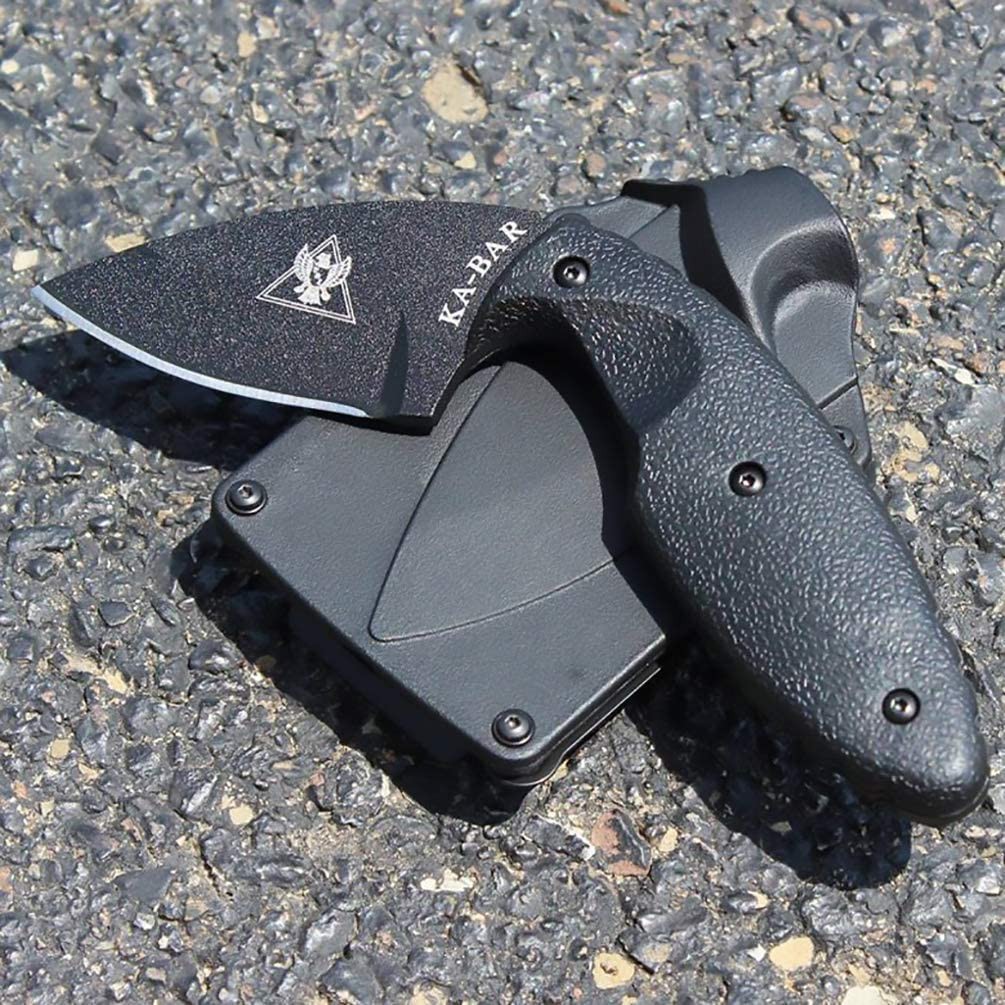 มีดพก มีดชก ป้องกันตัว KA-BAR TDI Law Enforcement Straight Edge Knife (KA-BAR 02-1480) ของแท้100%