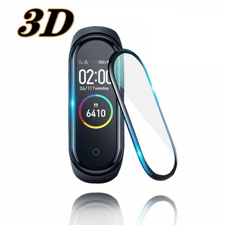 3D Screen Protector Film for Xiaomi Mi Band 5 Protective Film Full Curved Edge Cover Not Glass