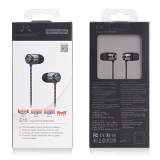 soundmagic e10 noise isolating in ear earphones
