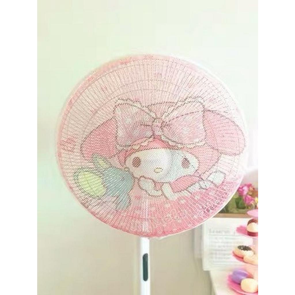 Cinnamoroll ผ้าคลุมพัดลมระบายความร้อน ลายการ์ตูน My Melody Little Twin Stars