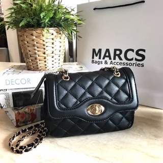 💞💞 ไอเท็มแนะนำ! NEW ARRIVAL! MARCS MINI QUILTED CHAIN SHOULDER BAG WITH DETAILS💞🍭