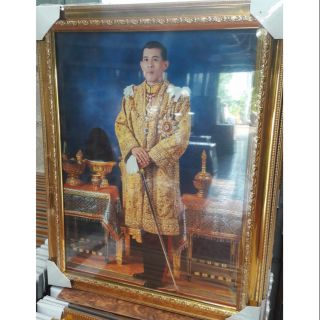 กรอบพร้อมภาพรัชกาลที่10