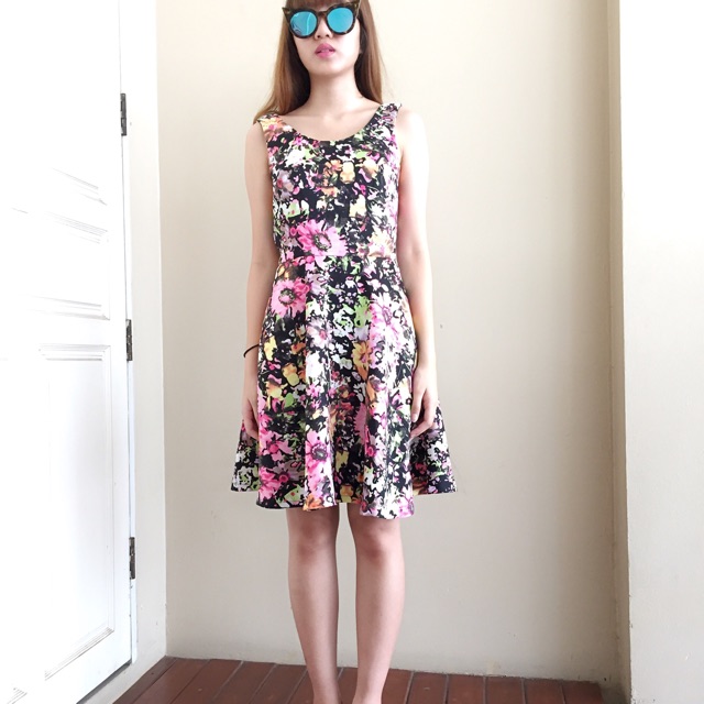 Vitra floral circle dress