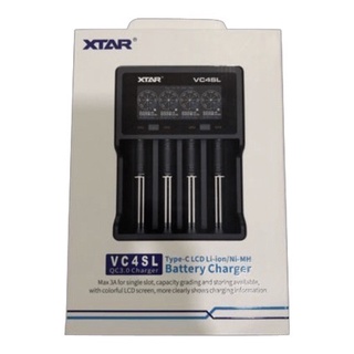 แท่นชาร์จเปล่า Xtar VC4SL รองรับถ่านชาร์จ 21700 ของแท้ โค็ดเช็คได้