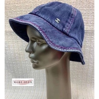 พร้อมส่ง👒หมวกยีนทรง Bucket แต่งโลโก้แบรนด์👒 more