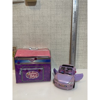 polly pocket vintage พร้อมรถตามภาพ สีเฟด ของแท้ สภาพ90%