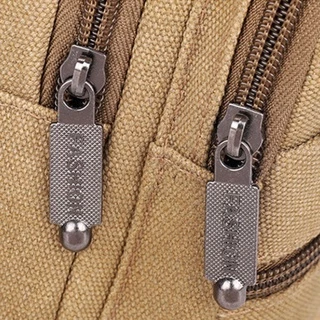 (w159)กระเป๋าคาดอก มี5ช่อง ผ้าหนาใบใหญ่ ผ้าผ้าแคนวาสแท้ vgetbag